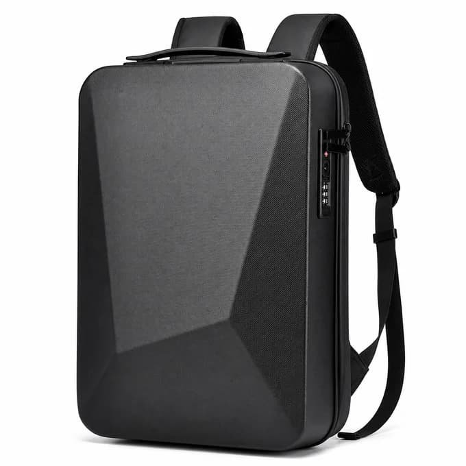 Expandable Hard Shell Laptop Backpack