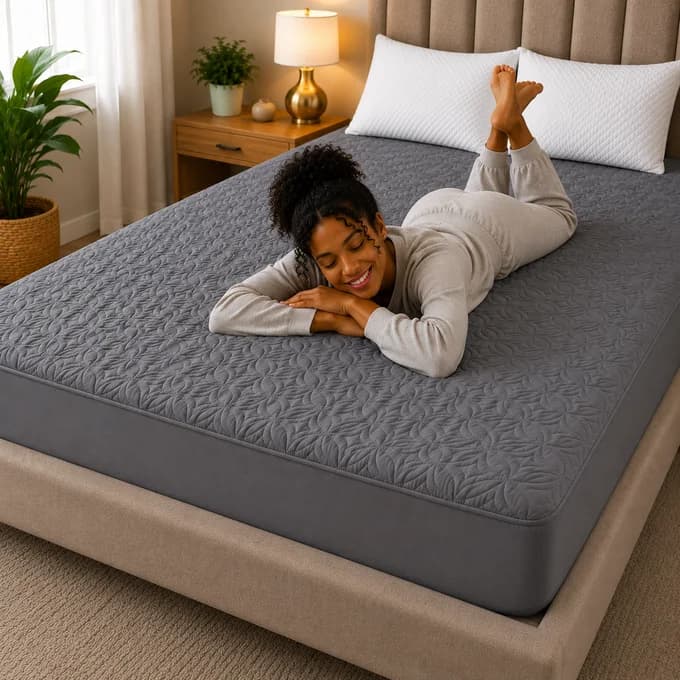 Premium Quilted Waterproof Mattress Protector
