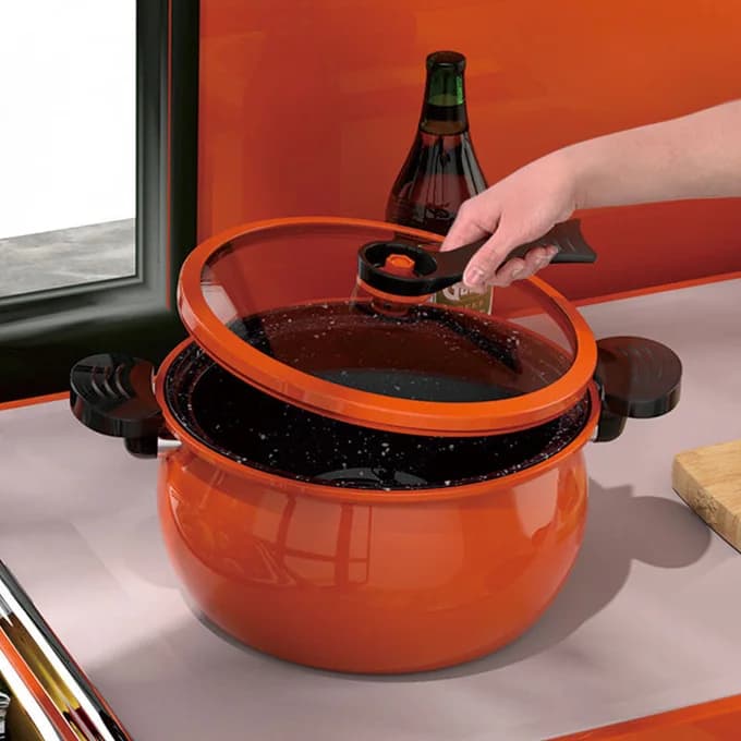 Smart Anti-Overflow Nonstick Soup Pot
